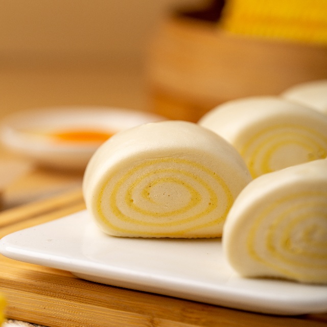 Fancy steamed Bun